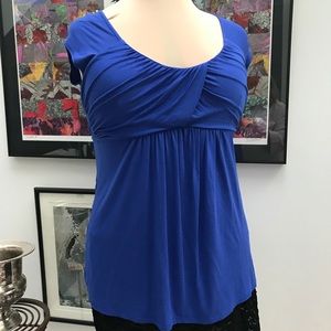 Maitai bright blue jersey tunic.